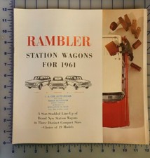 1961 Amc Rambler Station Wagon Brochure