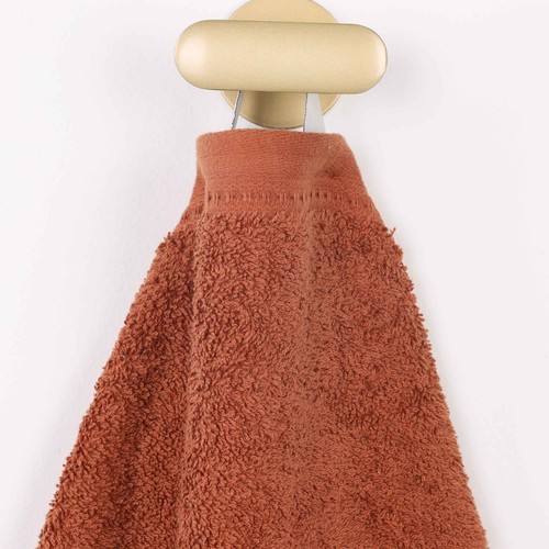 Honeycomb Textured Waffle Border Cotton Medium Weight Hand Towels, Set of 6 - 第 76/94 張圖片