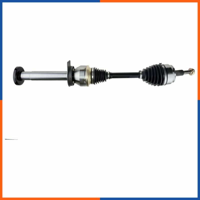 Demi-arbre de transmission droite pour VW versions 7924 et 25287 en acier forgé