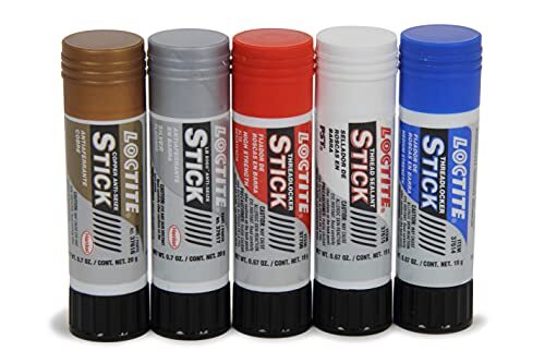 Loctite 38725 Stick Thread Treatment Assortment Kit , red