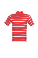 Nike Golf 'Tour Performance' Horizontal Striped Polo Shirt Small, Red 