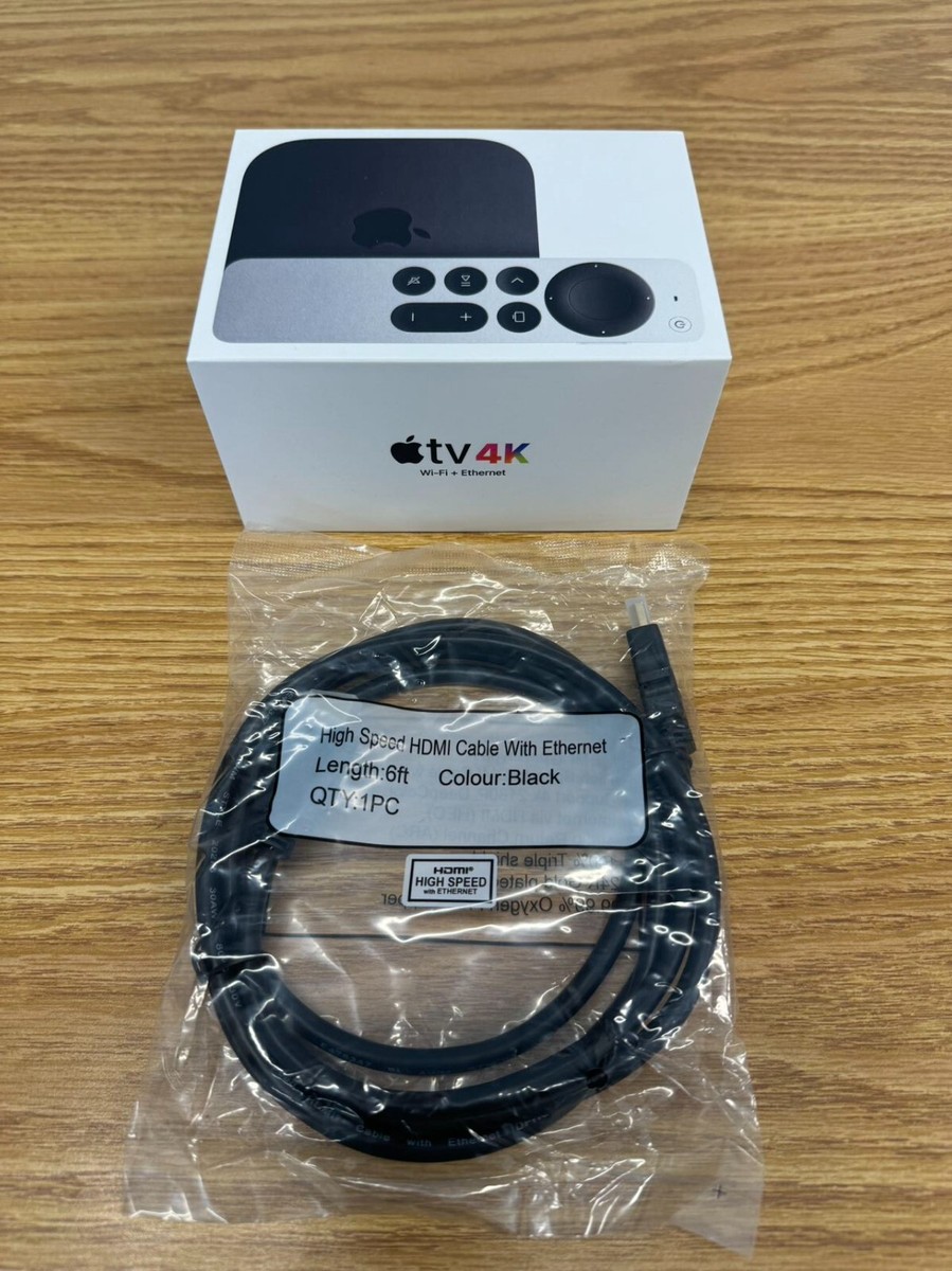Apple TV 4K 3rd Gen. 128GB Media Streamer - Black, Wi-Fi Apple TV 4K 3rd Gen. 128GB Media Streamer - Black, Wi-Fi