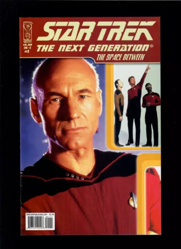 Star Trek The Next Generation: The Space Between #1 Cover B Photo Variant - IDW