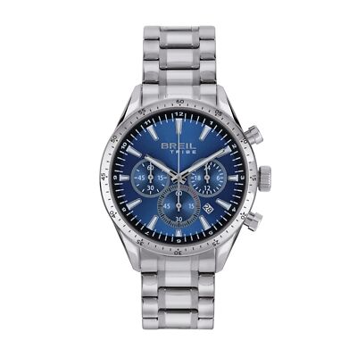 Herrenuhr BREIL Tribe JATO EW0655 Chrono Edelstahl Blau