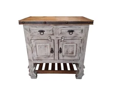 Delano Rustic Bathrom Vanity Cabinet