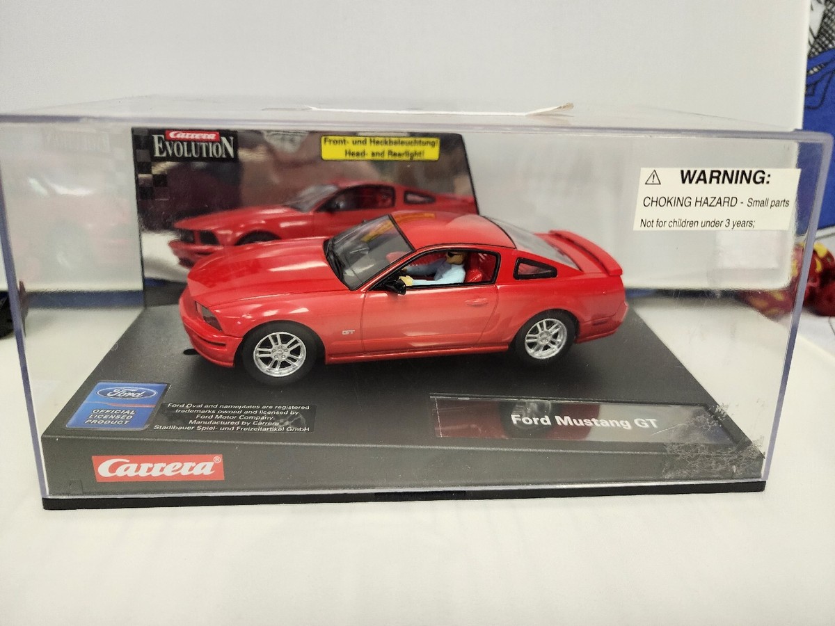 Carrera Evolution Red Ford Mustang GT 1:32 Slot Car 27141 | eBay