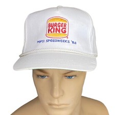 Pepsi Speedweeks 88 Burger King Ball Cap Snapback Racing Cording