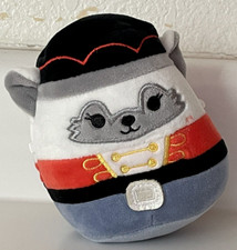 2023 Squishmallow Holiday Christmas 5" Gracelynn Arctic Fox Nutcracker