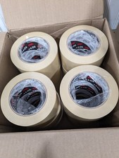 3M 101 Tan Masking Tape - 72 mm Width x 55 m Length - Qty 12 Rolls 20547