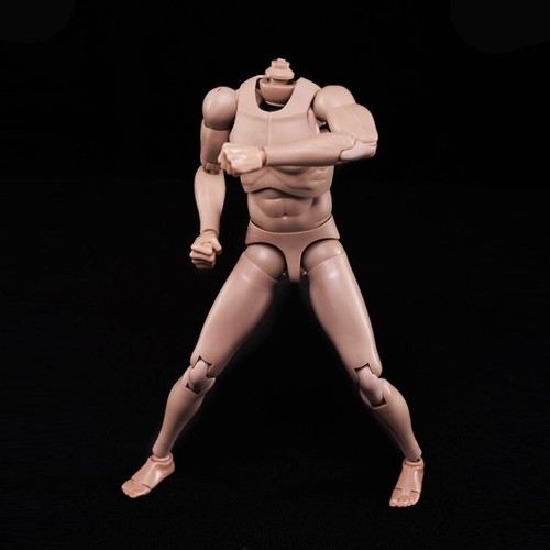 US MX02-A 1/6 Scale Europe Skin Tone Male Action Figure Body - Fit For Custom Head & Neck