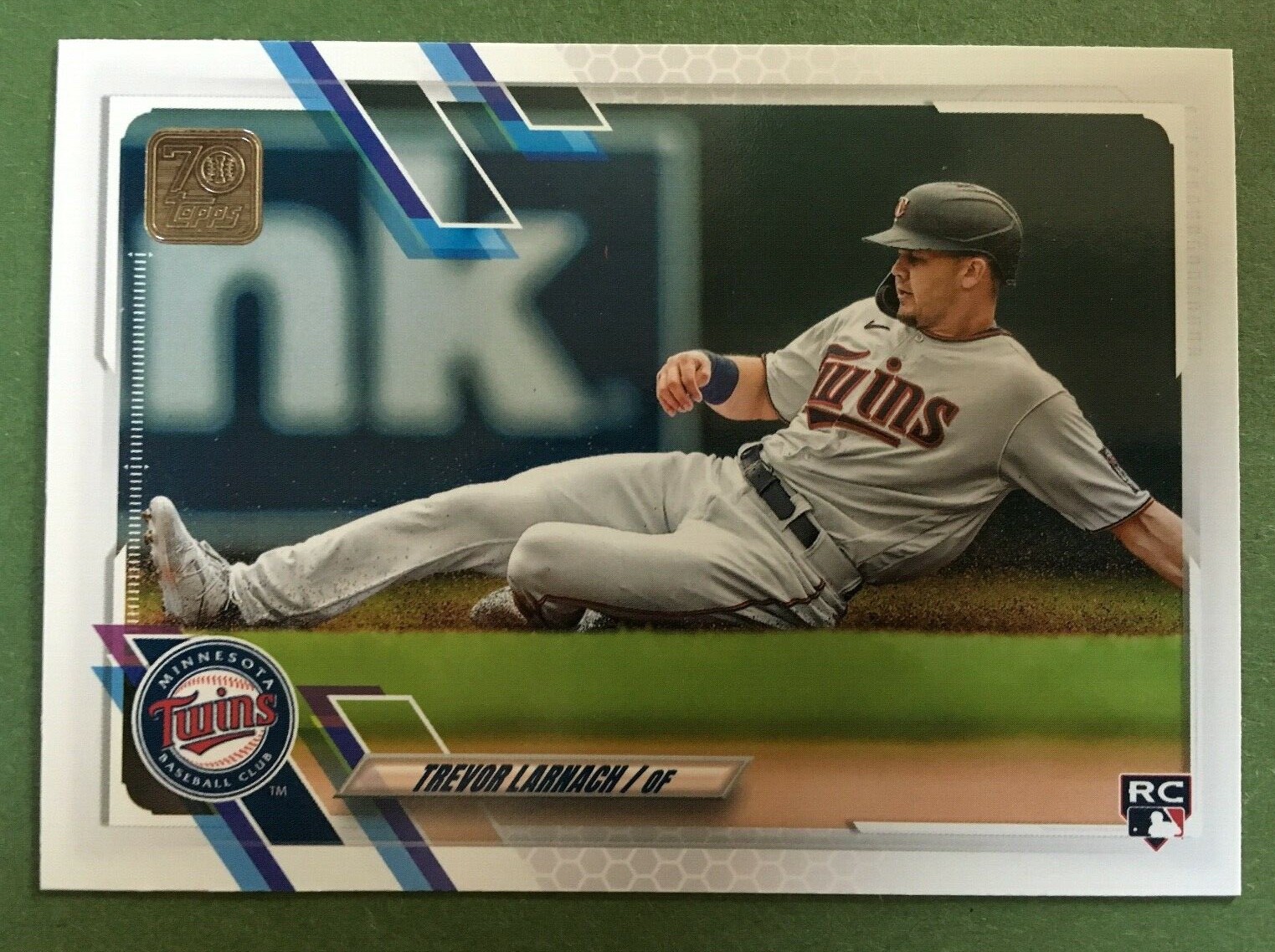 2021 Topps Update #US6 Trevor Larnach RC Photo Variation SP Twins