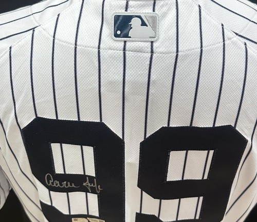 Aaron Judge Signed NY Yankees Nike Authentic Game Jersey Auto Fanatics MLB COA - Picture 8 of 17
