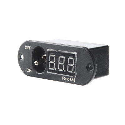 Two in one 5A UBEC digital display switch voltage 3.5-13V current 0-5A ZY01# 