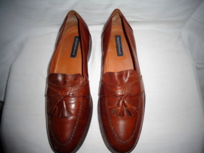 Bostonian Classics Tassel Leather Brown Loafers Dress Shoes Size 10M s-l400.jpg main image 3