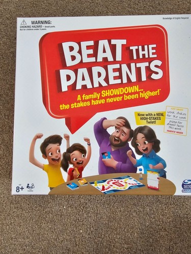 Spin Master Beat The Parents Family Board Game