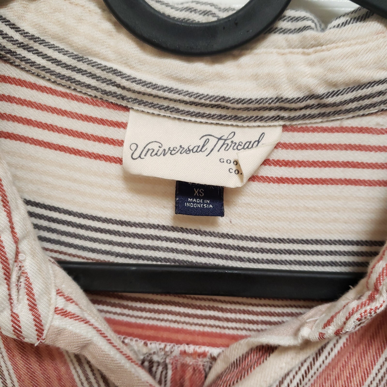 Universal Thread Multicolor Striped Soft Cuff Sle… - image 2