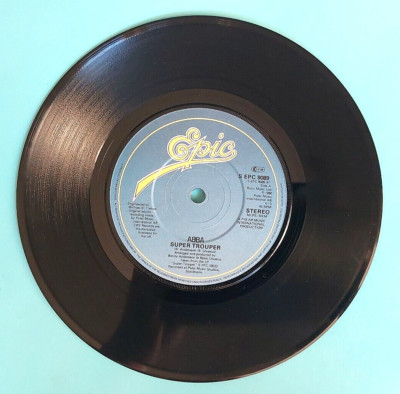 ABBA - EPC 9089 SUPER TROUPER / THE PIPER 1980 (909)