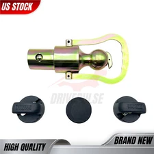 For Ram Trucks30000 lbs Capacity Gooseneck Ball & Safety Chain Kit GNXA2062