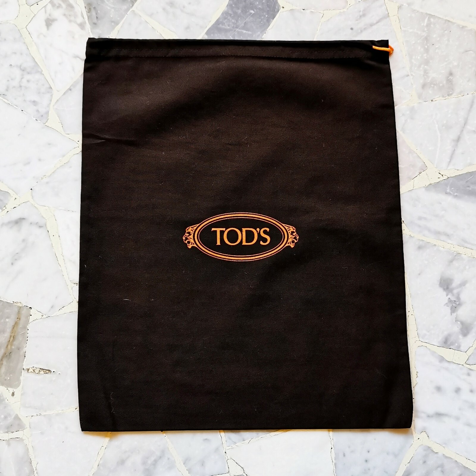 sacca antipolvere TOD'S dustbag borsa vintage pochette dust bag black shoes rare