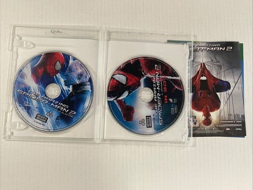 THE AMAZING SPIDER-MAN 1 e 2 - due blu ray 3d + blu ray - Foto 3 di 5