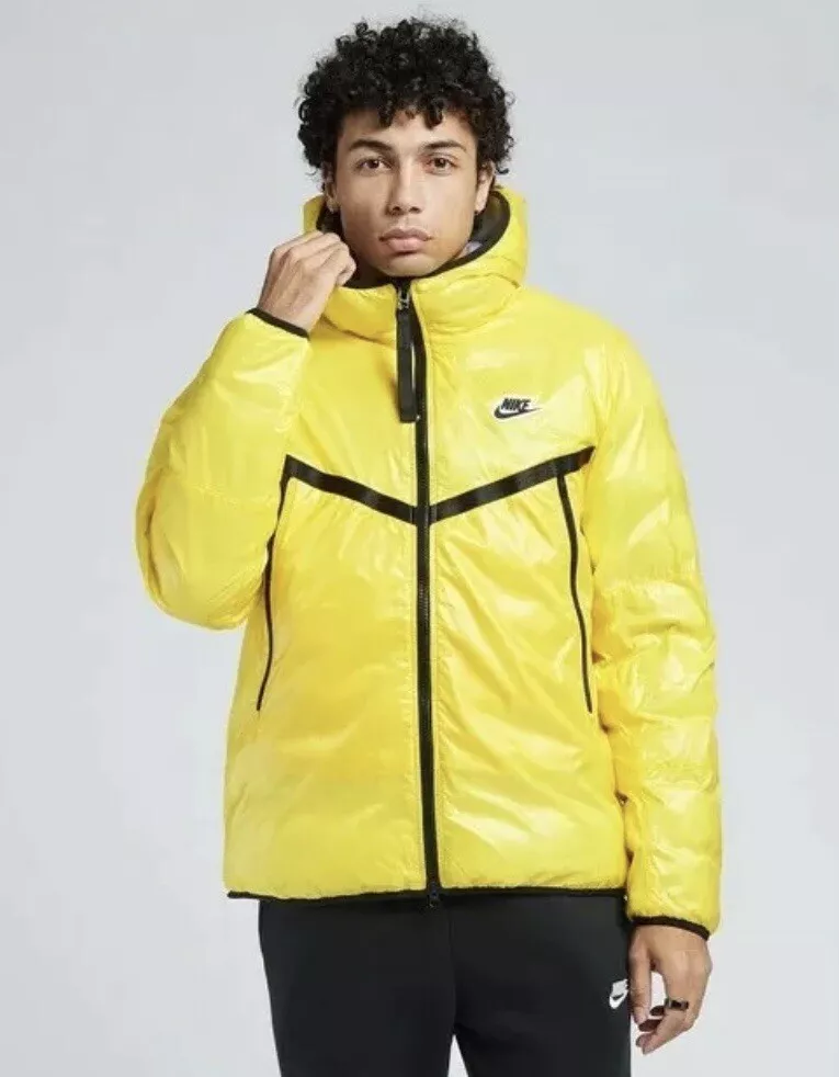 Giacca Nike Puffer Windrunner Repel Thermore gialla CZ1508 735 da uomo taglia