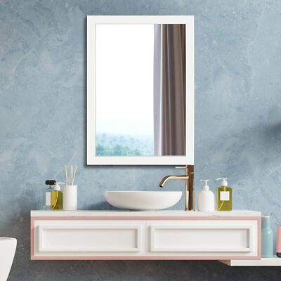 Rectangular Wall Mirror 20'' x 28'' for Bathroom, Bedroom, Entryway, Living Room