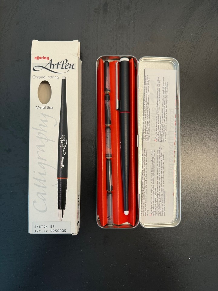 Rotring Art Pen in Metal Case - Sketch EF - Article Number: R250000 ...