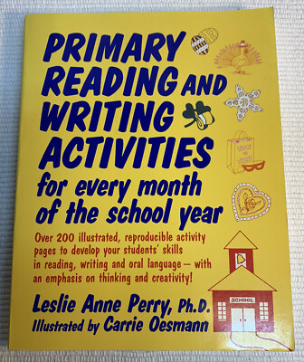 Primary Reading And Writing Activities For Every Month Of School Year