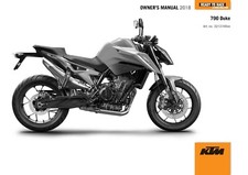 KTM Owners Manual Book 2018 790 Duke EU & 2018 790 Duke L EU