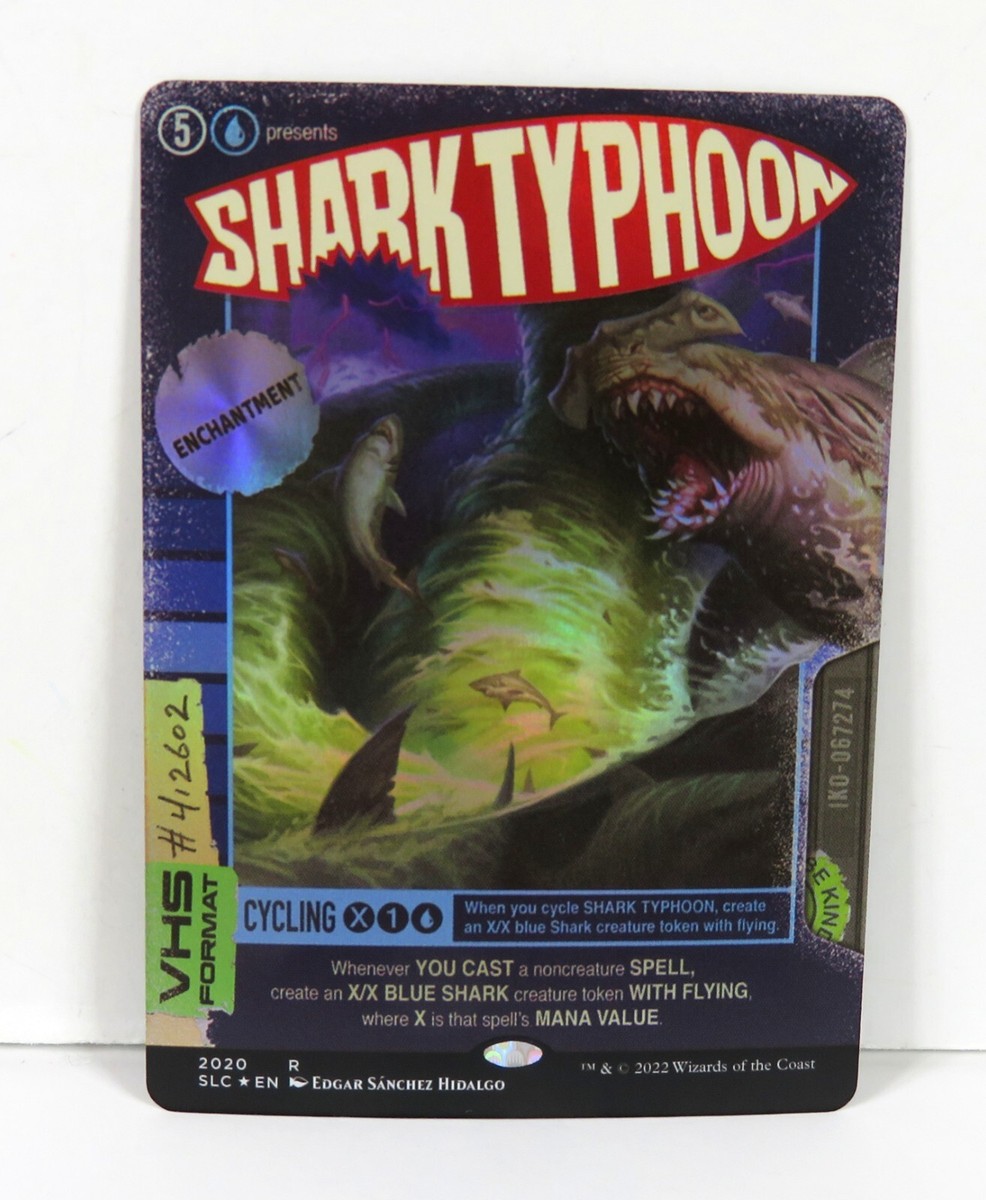 MTG Secret Lair 30th Countdown Shark Typhoon FOIL Unplayed NM | eBay