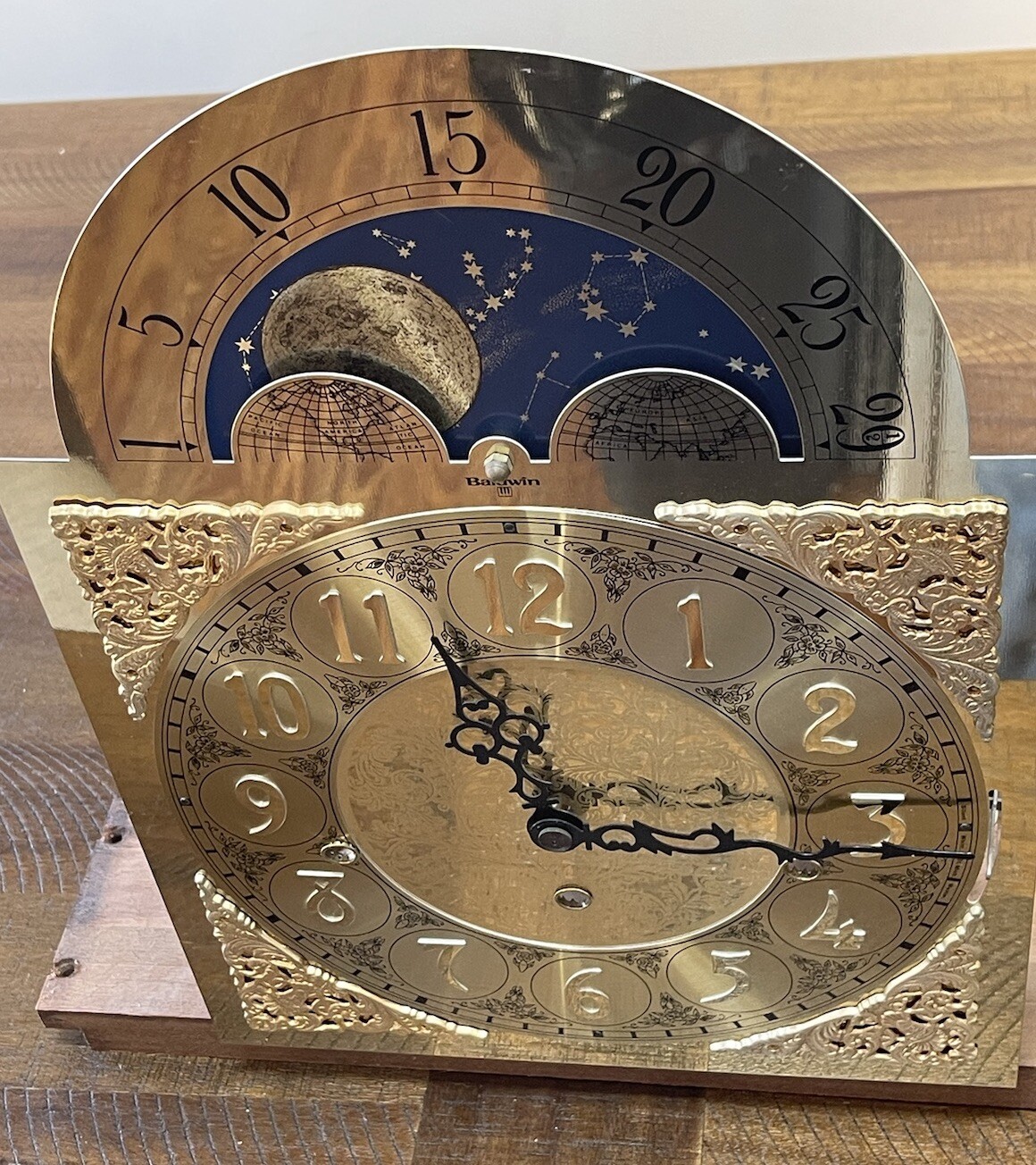 Baldwin Constellation Dial Face w/ Hermle Black Forest Clock Movement