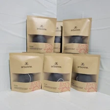 💥 6x Pack Charcoal Konjac Sponge Natural Cleanser Body Face Facial Skin Care