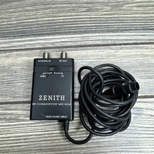 Vintage Zenith RF Converter Vac404 Video Audio Input Replacement Part Piece Cord