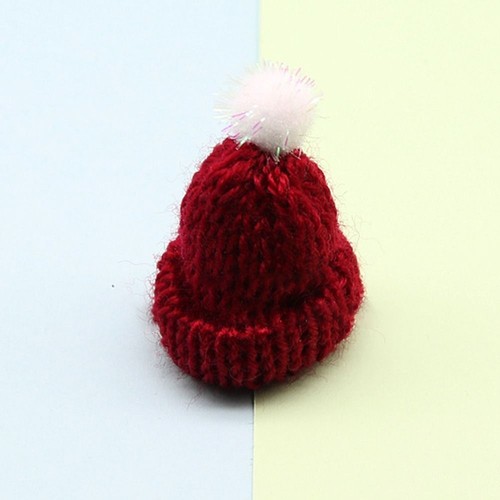 10pcs Yarn Doll Hats Christmas Tree Ornaments DIY Sewing Crafts Christmas - Picture 12 of 14