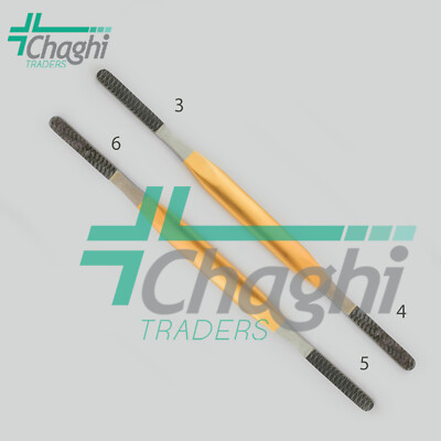 Raspa Fomon Doble Tam 3+4 5+6 Hojas De TC 2 PCs Length 21 cm By Chaghi Traders