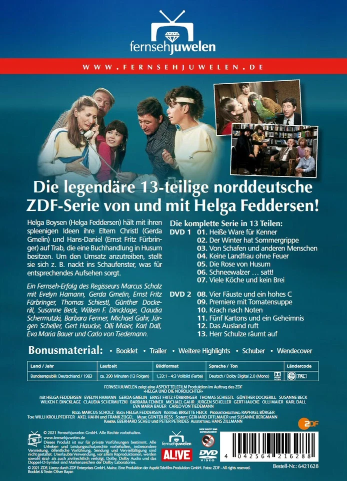 Helga und die Nordlichter (1983) - Die komplette ZDF-Serie (Fernsehjuwelen) DVD - Bild 2 von 4