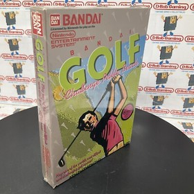 Bandai Golf Pebble Beach Challenge New Sealed VGA WATA CGC Nintendo NES Pink SOQ