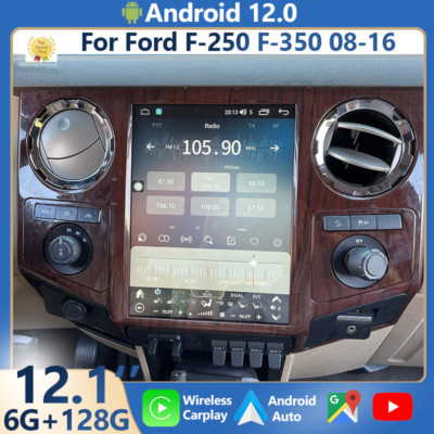 12.1'' Smart Screen GPS Navi Stereo Android 2 Din Player Radio For Ford F250 F350