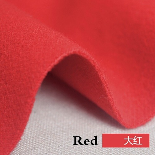 Faux Wool Felt Fabric 1.33mm Thickness Plain for Suit Coat Hat 100*150CM Costume - Picture 21 of 29
