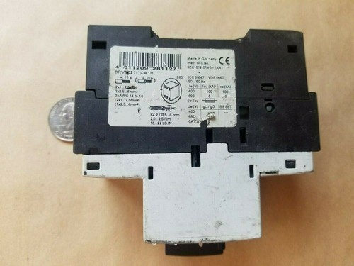 ARRANQUE DE MOTOR SIEMENS 3RV1021-1CA10 - Imagen 3 de 3