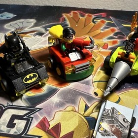 Lego Sets Mighty Micros Robin vs Bane & Batman vs Catwoman Complete W Booklets