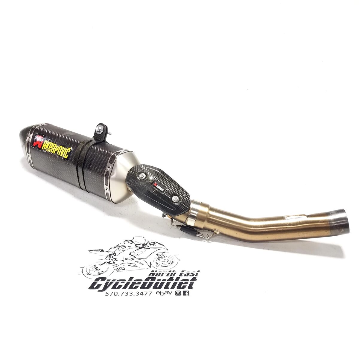 19-23 KAWASAKI NINJA ZX6R ZX636 AKRAPOVIC EXHAUST MID PIPE 19-23 KAWASAKI NINJA ZX6R ZX636 AKRAPOVIC EXHAUST MID PIPE