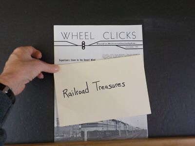 Wheel Clicks 1980 November Pacific Railroad Society Superliners Come to the Dese