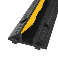 1-Kanal 70x50mm Schlauchbrücke Kabelbrücke LKW/PKW Überfahrschutz Schutz Brücke