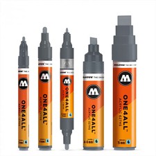 Molotow One4all Acrylic Paint Marker Range - Semi-Gloss Refillable Multisize Pen
