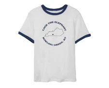 Cage The Elephant Bowling Green Ky Kentucky Ringer Shirt XL New Unworn Band Tour