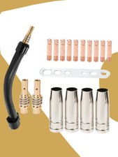 360 Flexible mig welding neck, flexible Mig Extension, 035" 0.9mm M6 Nozzle H ET