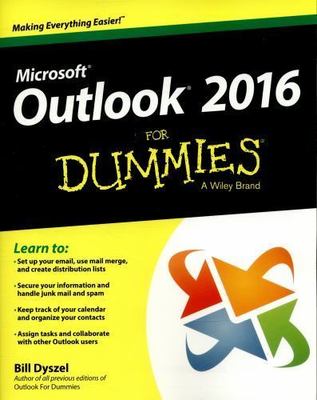 Outlook 2016 For Dummies - 9781119076889, Bill Dyszel, paperback