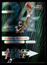 1999-00 Fleer Force #17A Antonio McDyess Attack Force Forcefield