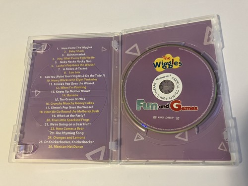 THE WIGGLES FUN AND GAMES DVD KINO LORBER 2020 - Picture 8 of 9
